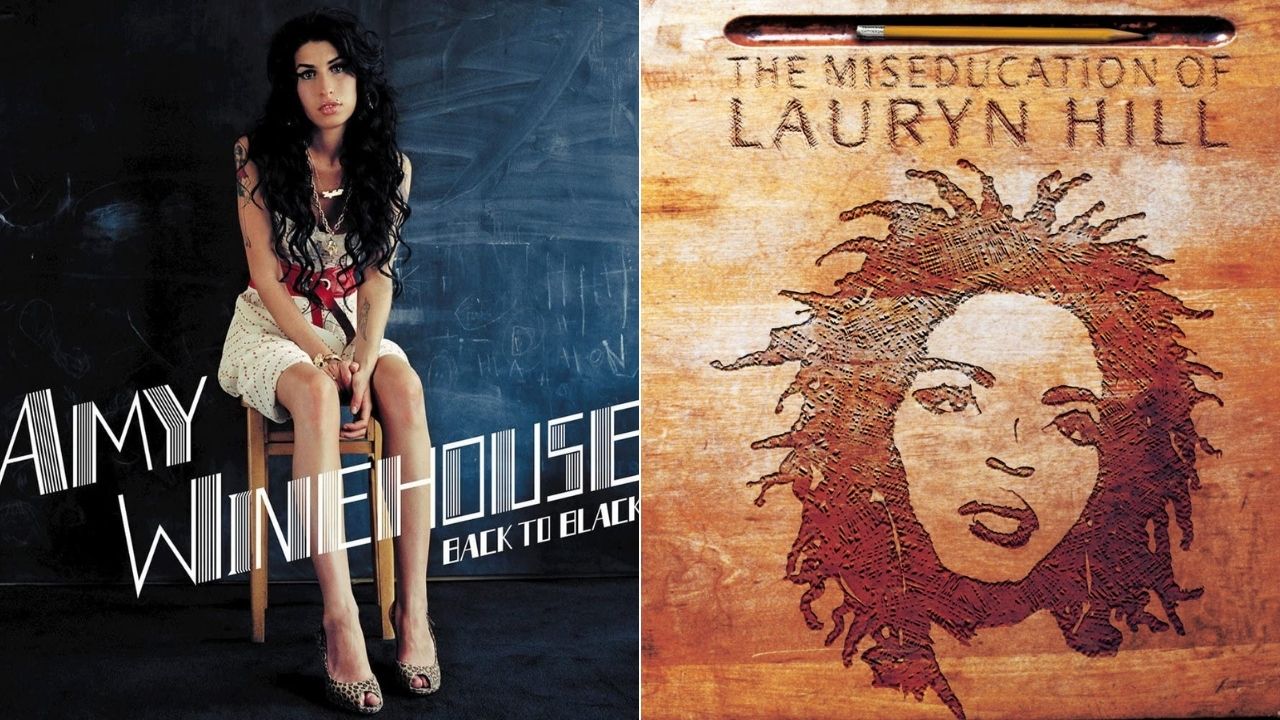 "Back to Black" de Amy Winehouse e "Miseducation" de Lauryn Hill moldaram gerações.