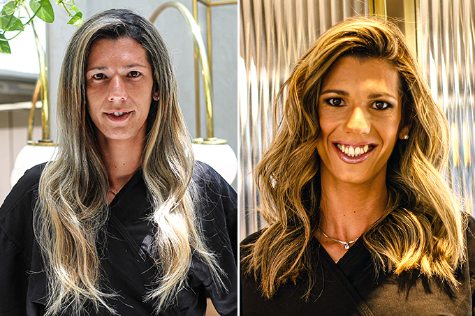 brunielly-frente antes e depois Brunielly Lemos
