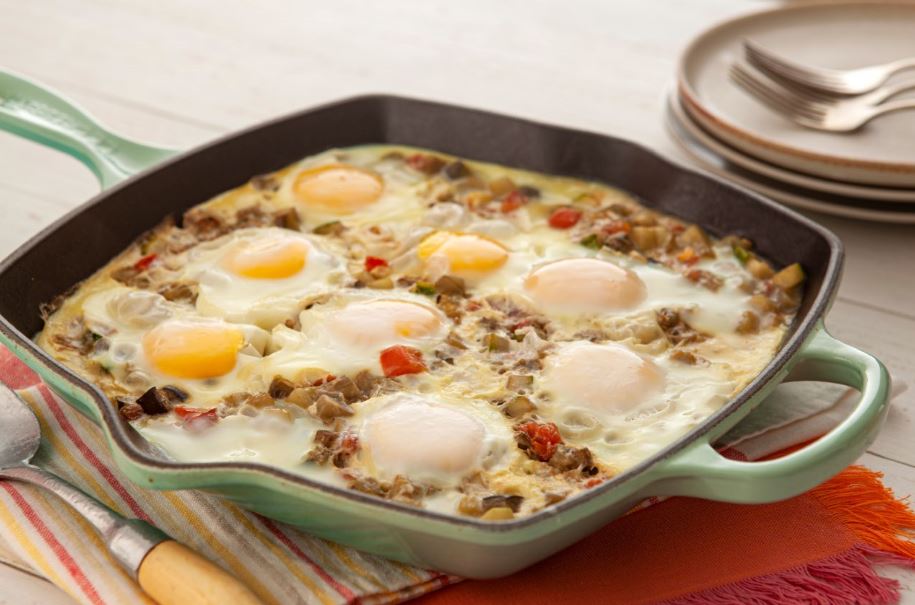 Legumes com ovo Legumes com ovo