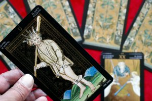 Tarot cards. The fool.