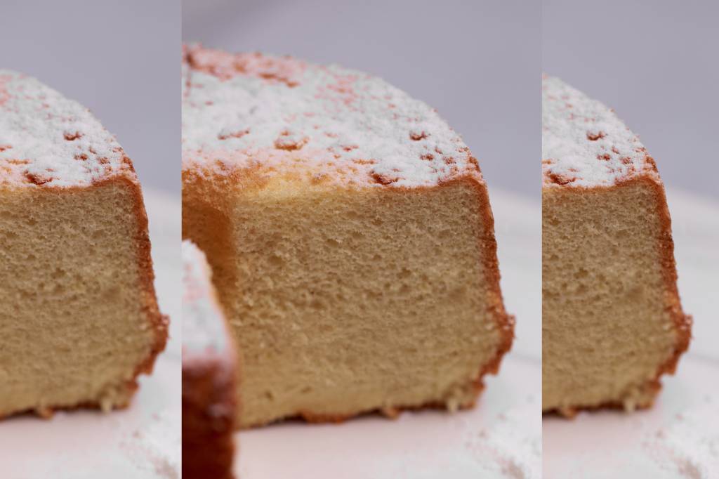 Receita de bolo chiffon