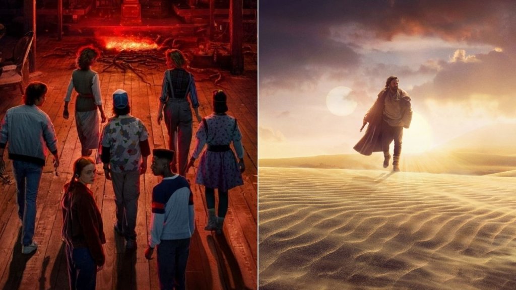 4ª temporada de Stranger Things e Obi-Wan Kenobi estreiam no mesmo dia em maio.