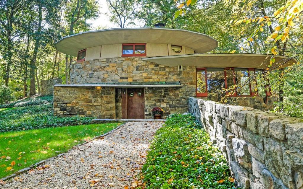 Casa de Frank Lloyd Wright com formato de cogumelo está à venda