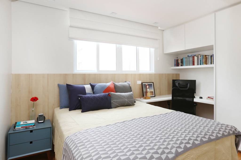 5-Apartamento de 60 m² decorado para um estudante