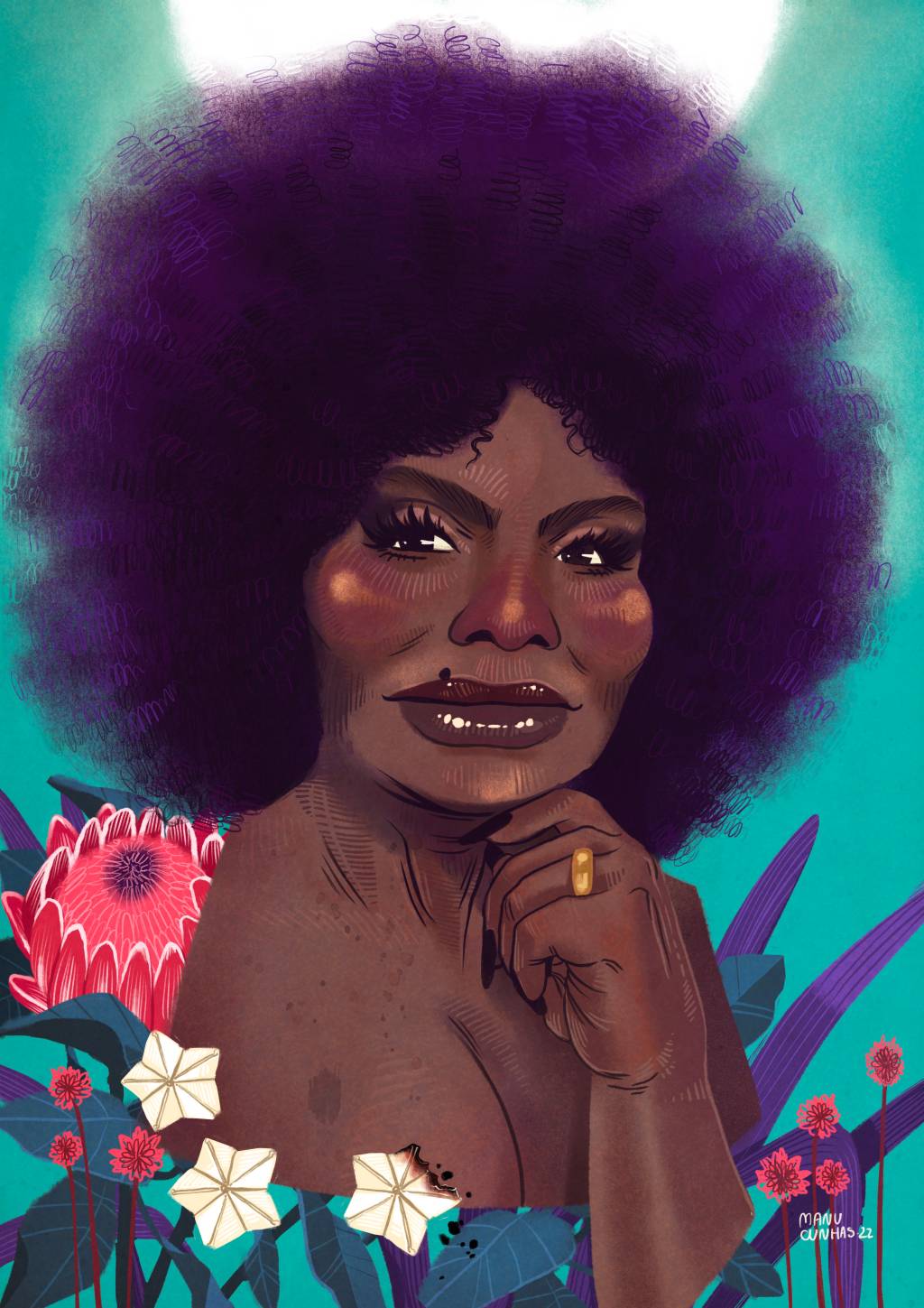 Manu Cunhas, a ilustradora que usa NFTs para ajudar ONGs de mulheres