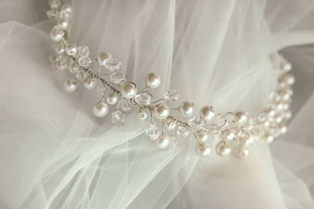 Image of a wedding crown Tiara de noiva
