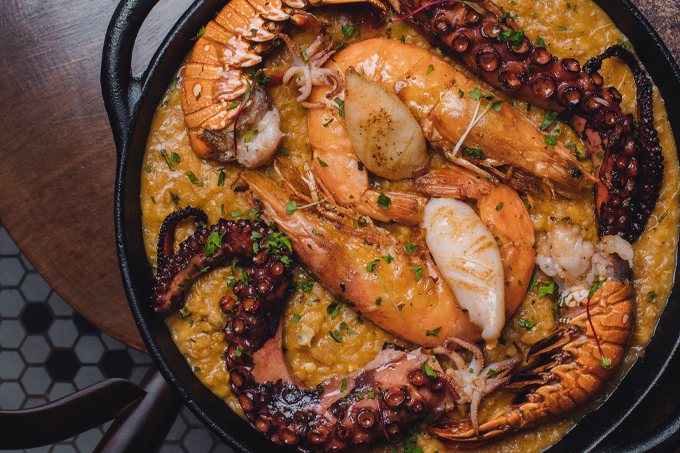 Receita de Paella dos Milagres