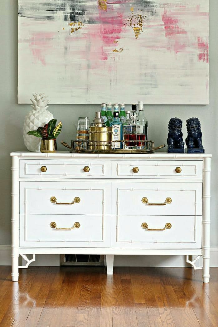 comoda-vintage-branca-e-dourada-bliss-at-home