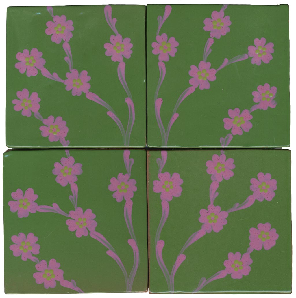 EMERY-&-CIE—Motif-Primula-Arborea-rose-vert-foncé-sur-kleurtjes-2