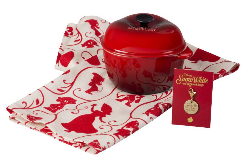 Le Creuset e Disney lançam panelas inspiradas em A Branca de Neve