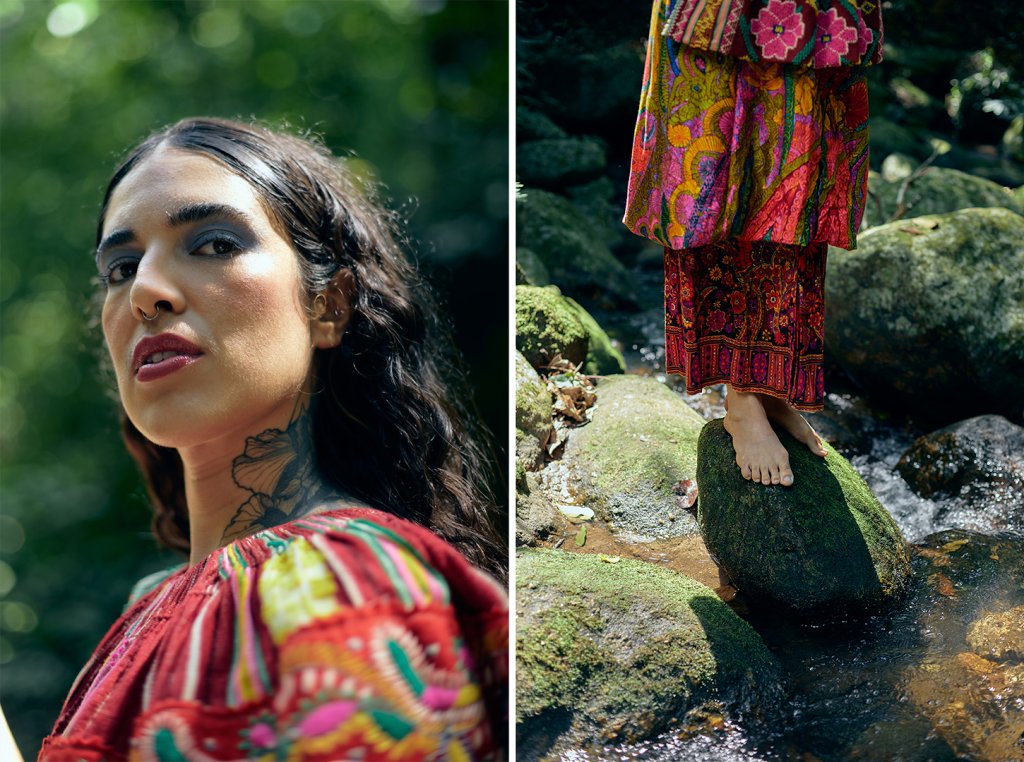 À la Frida Kahlo: pintora mexicana é uma inspiração para a carioca Marcela Cantuária