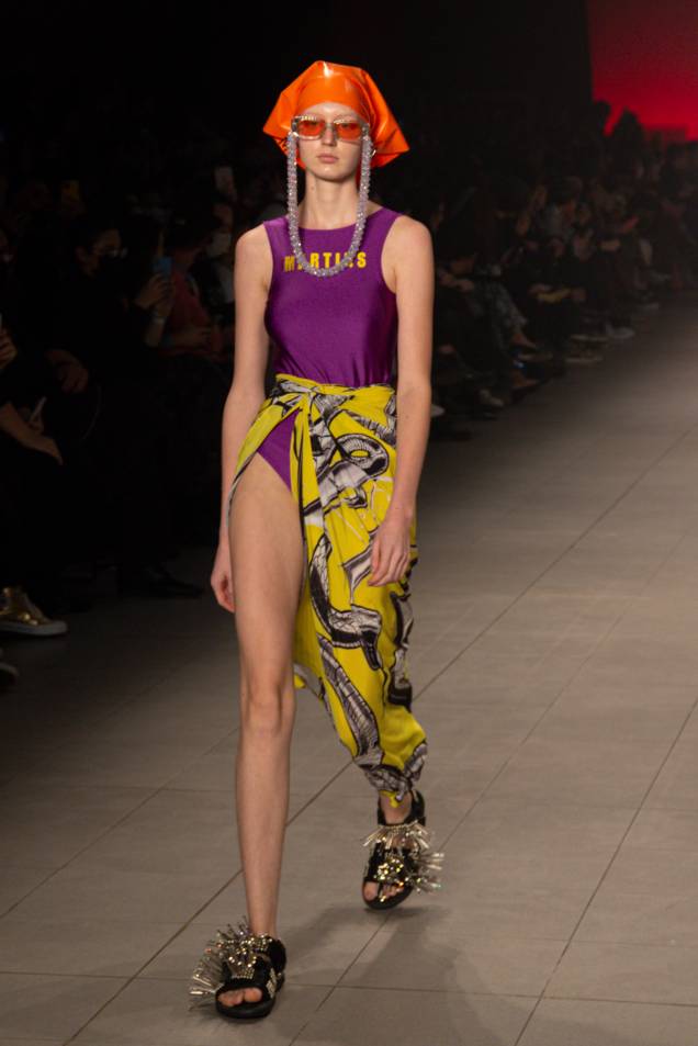 Desfile da coleção verão de Martins na SPFW 2022. Desfile da coleção verão de Martins na SPFW 2022.