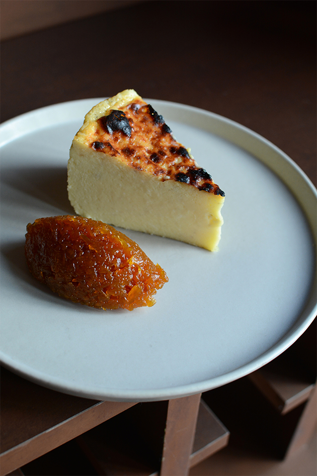 Receber Casa Rios - Dia dos Namorados - Torta de queijo com doce de abóbora