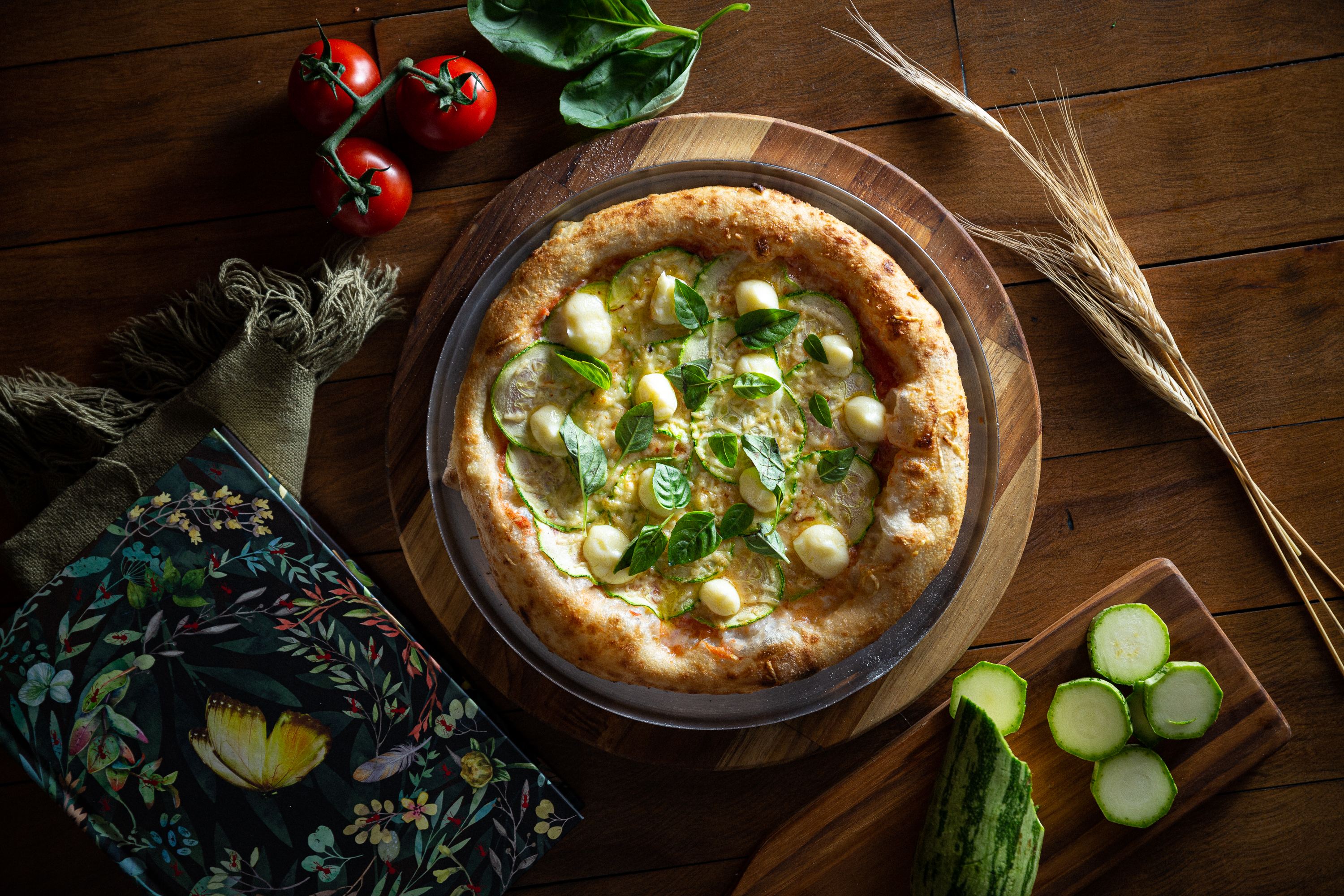 Pizza Zucchini – Gael – Cozinha Mestiça Pizza Zucchini - Gael - Cozinha Mestiça