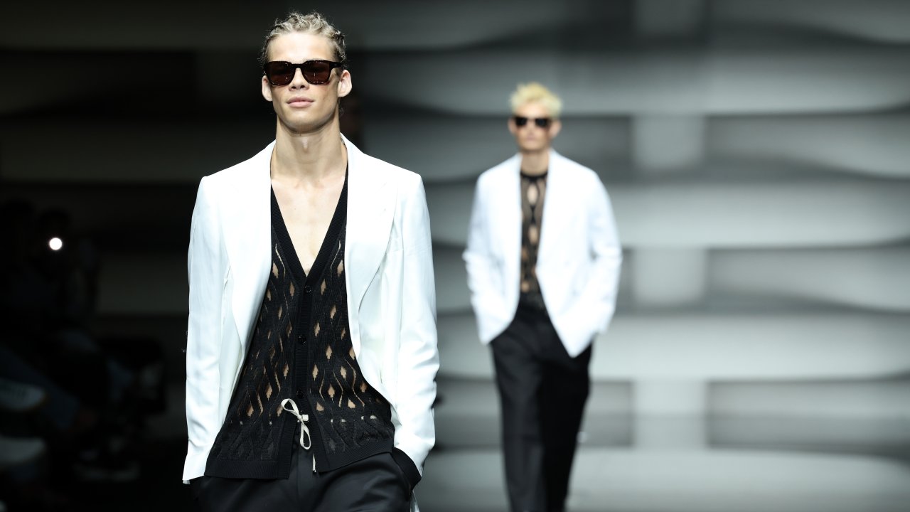 giorgio armani milan men's fashion week s/s 2023