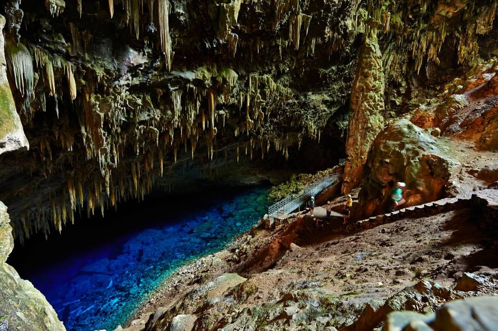 Blue Lake Grotto, Bonito, Brazil viagem com os filhos - bonito