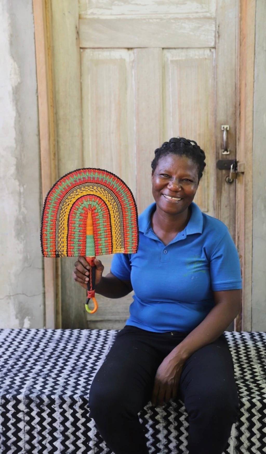 Leque Bolgatanga + Artesã – Gana – FOTO divulgação Leque Bolgatanga + Artesã - Gana - FOTO divulgação