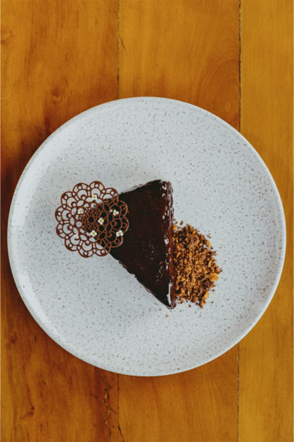 O restaurante Animus oferece a Torta de Chocolate 