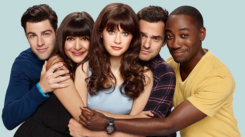 newgirl séries sobre amizade - new girl