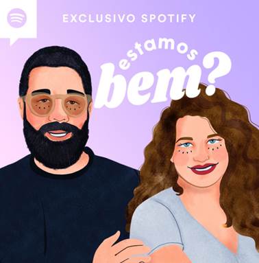 Podcast Estamos Bem? Capa do podcast 'Estamos Bem?'.
