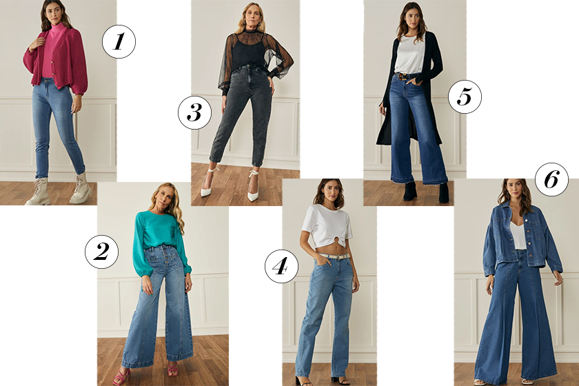 6 benefícios da calça jeans de cintura alta - Dicas e tendências
