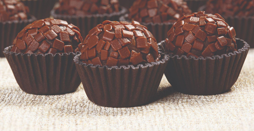 Brigadeiro profissional de chocolate ao leite