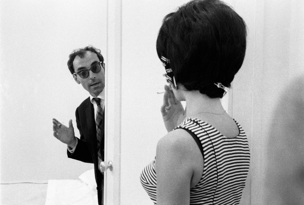 Jean-Luc Godard e Brigitte Bardot