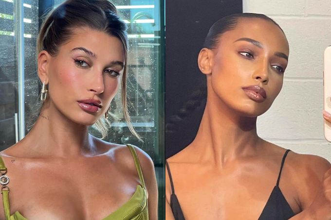 Brownie Glazed Lips: Hailey Bieber tem mais uma tendência