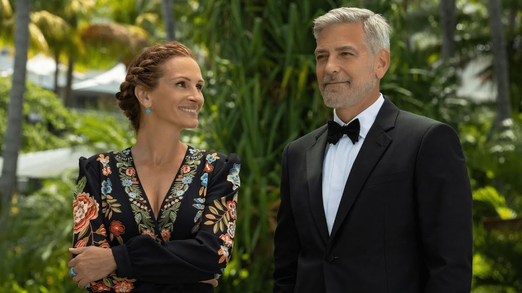 Julia Roberts e George Clooney em "Ingresso para o Paraíso".