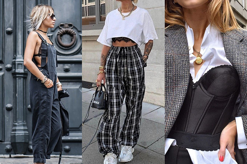 Lingerie como protagonista do look? 8 ideias para se jogar no middlewear