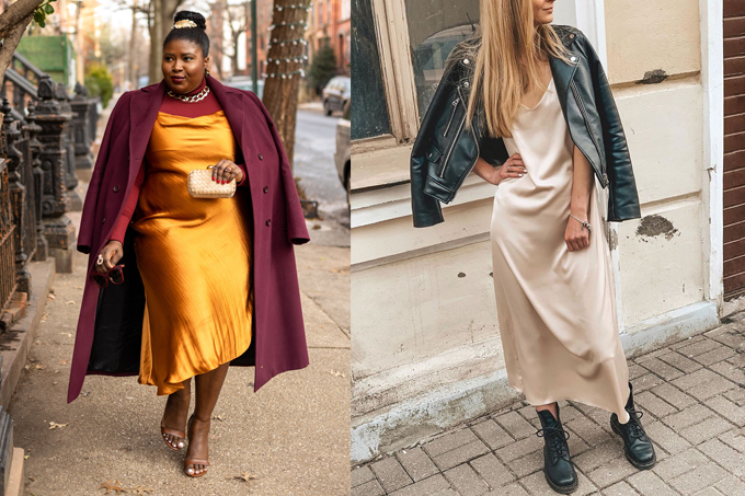 6 formas de resgatar seu slip dress nos dias frios