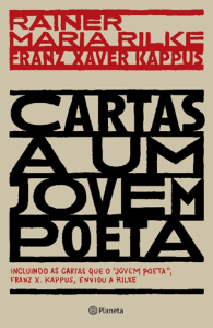 Capa de 'Cartas a um Jovem Poeta'.