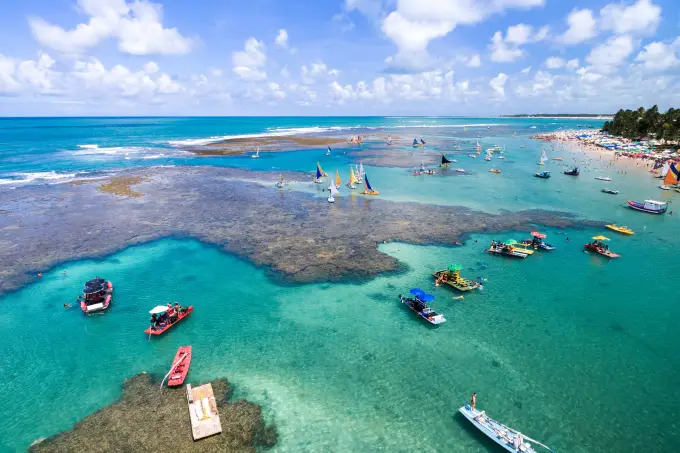 Piscinas naturais de Porto de Galinhas Piscinas naturais de Porto de Galinhas.