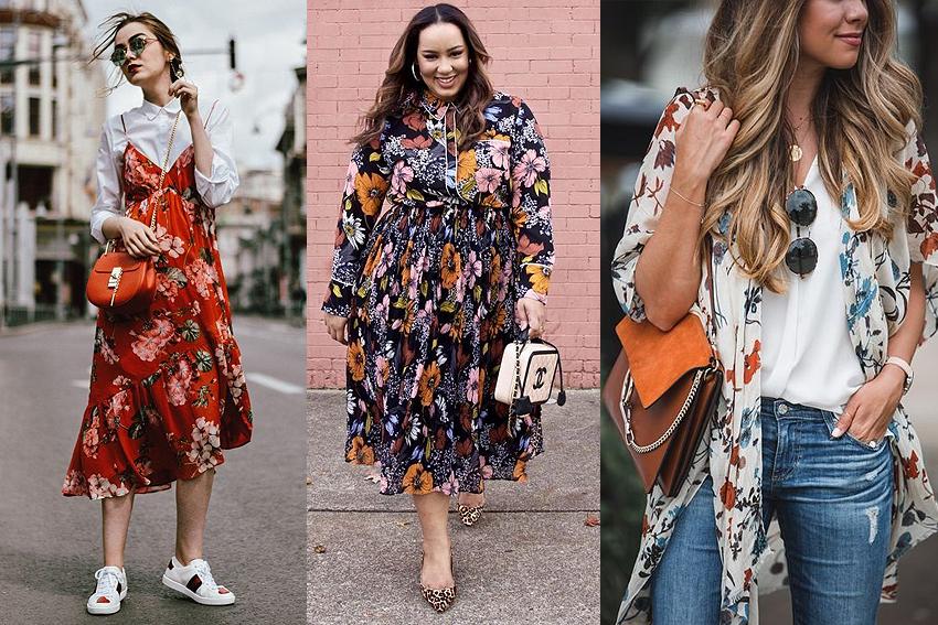 Estampa floral: dicas e sugestões de looks para usar