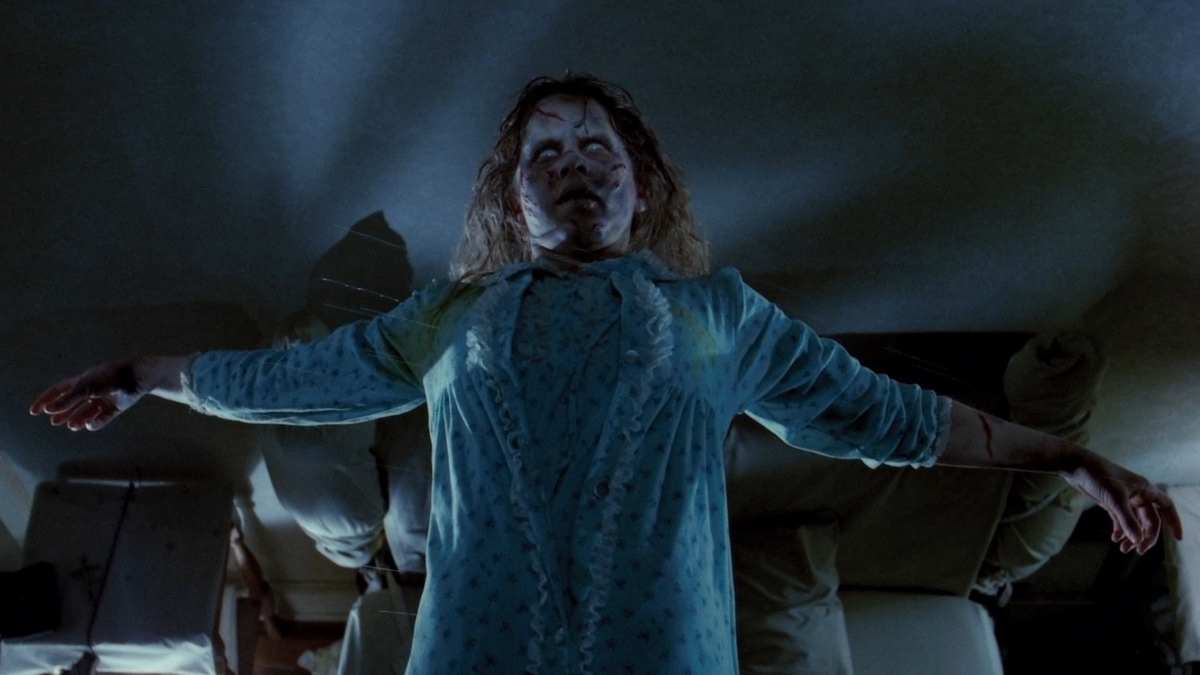 Linda Blair em "O Exorcista", um dos maiores filmes de terror de todos os tempos.