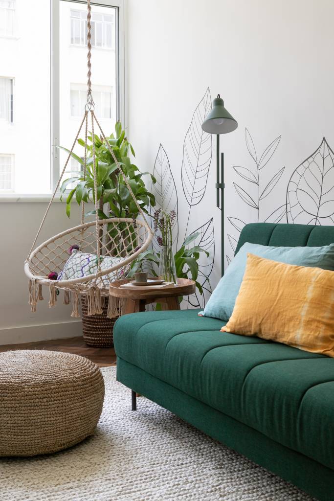 Apartamento de 55m2 em Copacabana assinado pelo escritório MAIA ROMEIRO ARQUITETURA _ foto 3 Apartamento de 55 m² com decoração boho e cheio de boas ideias