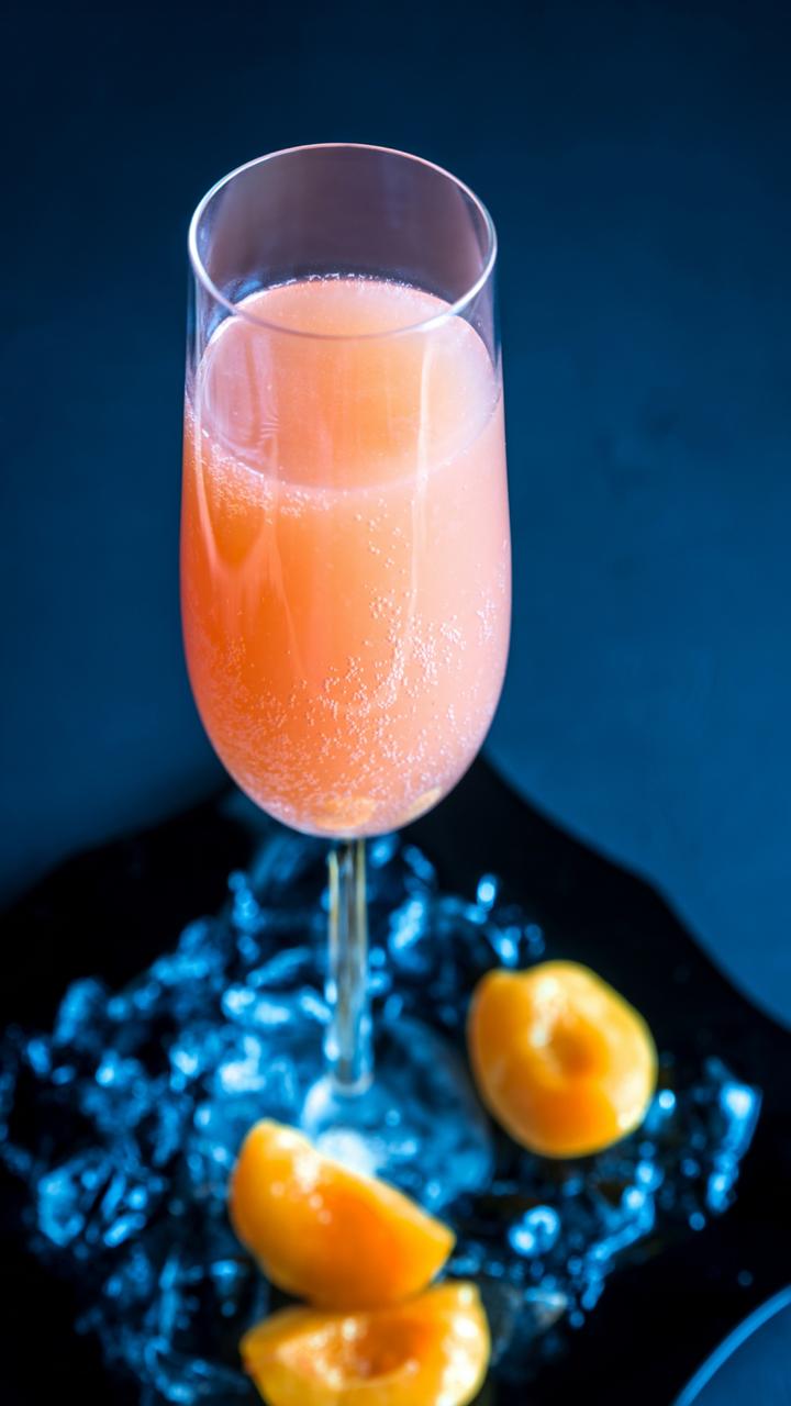 Bellini drinques para brunch - bellini