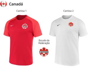 canada-1- Uniformes do Canadá