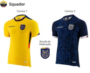 Uniforme do Equador para a Copa do Mundo