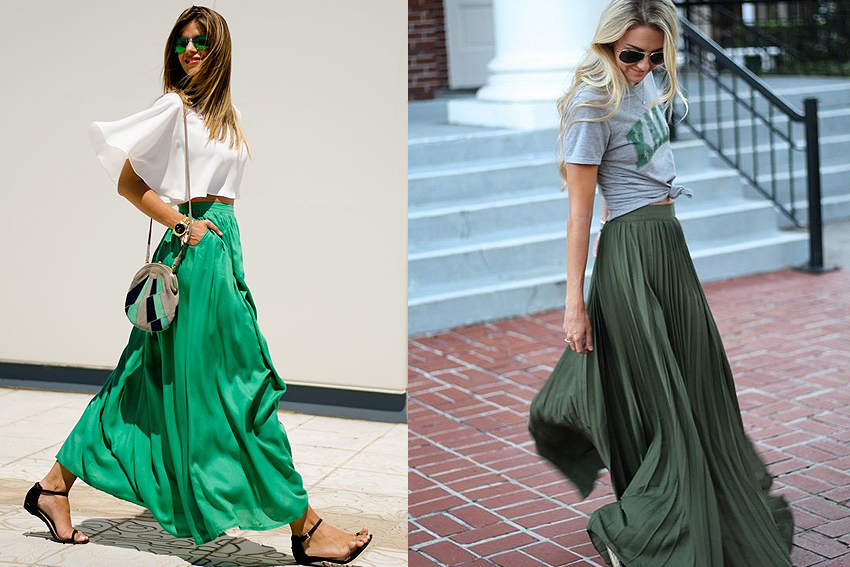 6 looks com maxi saia para apostar neste verão