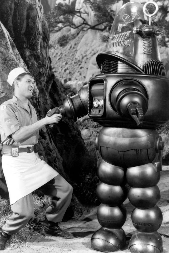 robo-planeta-proibido Robô de