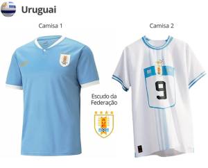 uruguai Uniformes do Uruguai