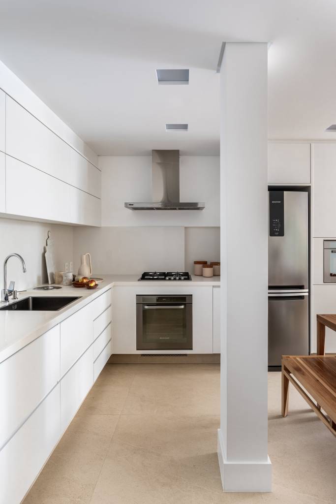 Apartamento com 80m2 em Copacabana assinado pela arquiteta JANAINA STHEL _ foto 4 apartamento com decoração minimalista