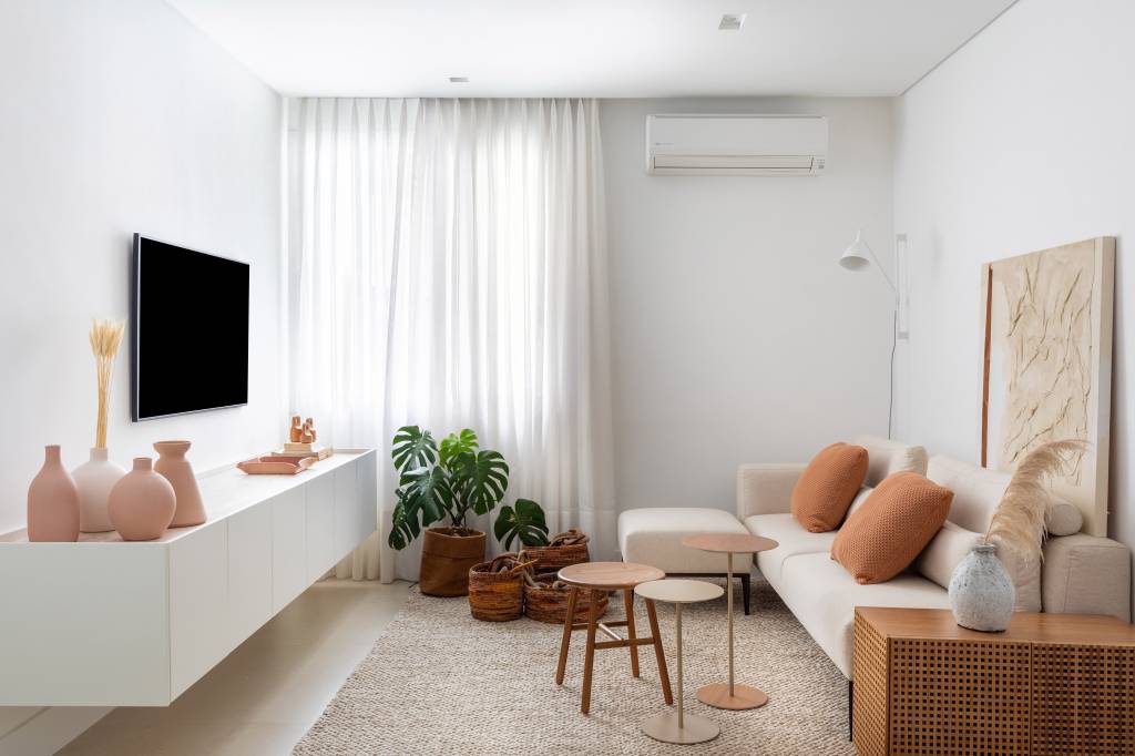Apartamento com 80m2 em Copacabana assinado pela arquiteta JANAINA STHEL _ foto 7 apartamento com decoração minimalista
