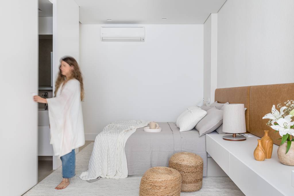 Apartamento com 80m2 em Copacabana assinado pela arquiteta JANAINA STHEL _ foto 9 apartamento com decoração minimalista