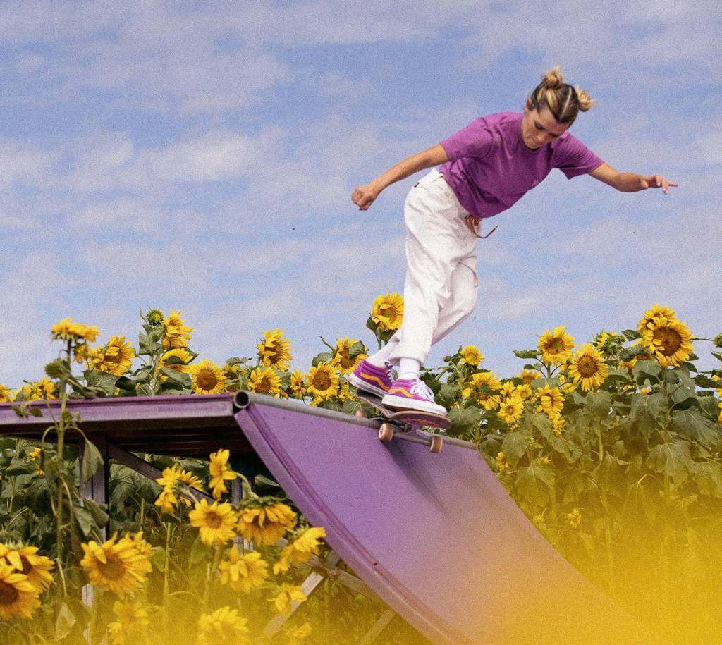 Yndiara Asp mostra que skate e moda caminham juntos