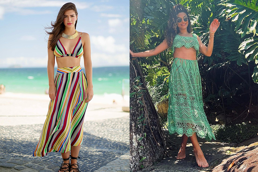look das famosas verão
