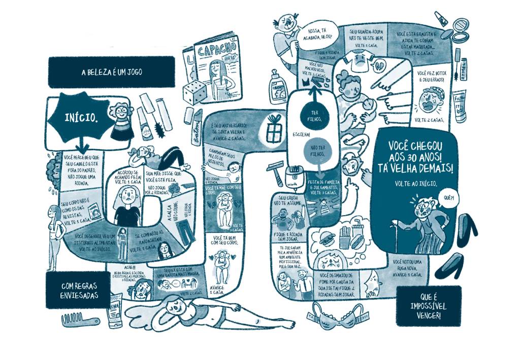 AUTOIMAGEM- DENTRO da materia2 Ilustrações Helô D’Angelo