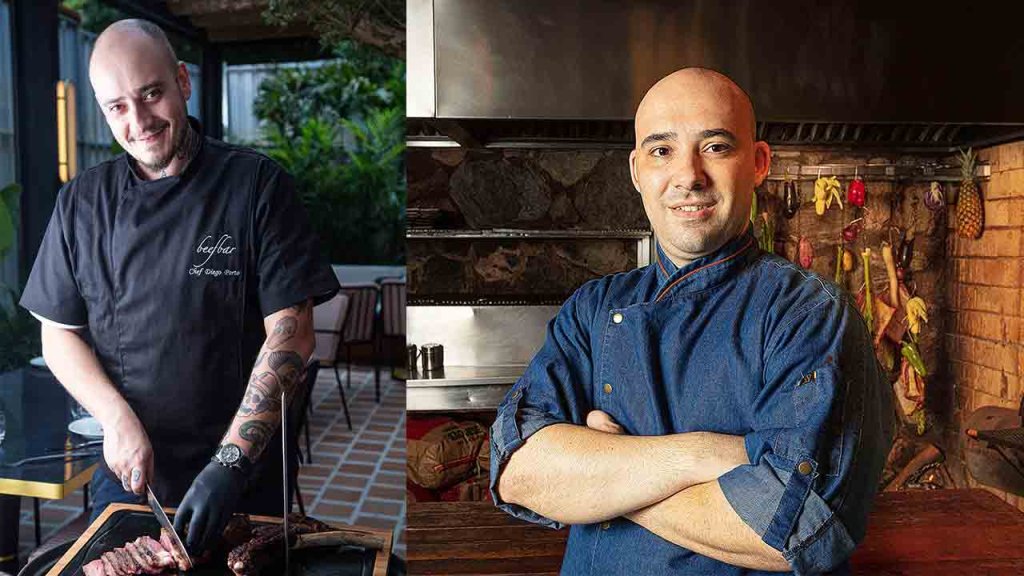 Os chefs Diego Porto Costa (Beefbar São Paulo) e Helder Justo, (Varal87) dão dicas para preparar carnes vermelhas
