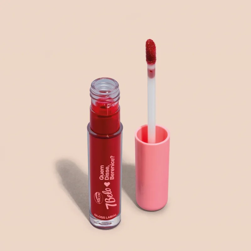 Gloss Labial Explosão de Framboesa QDB 7Belo 4ml